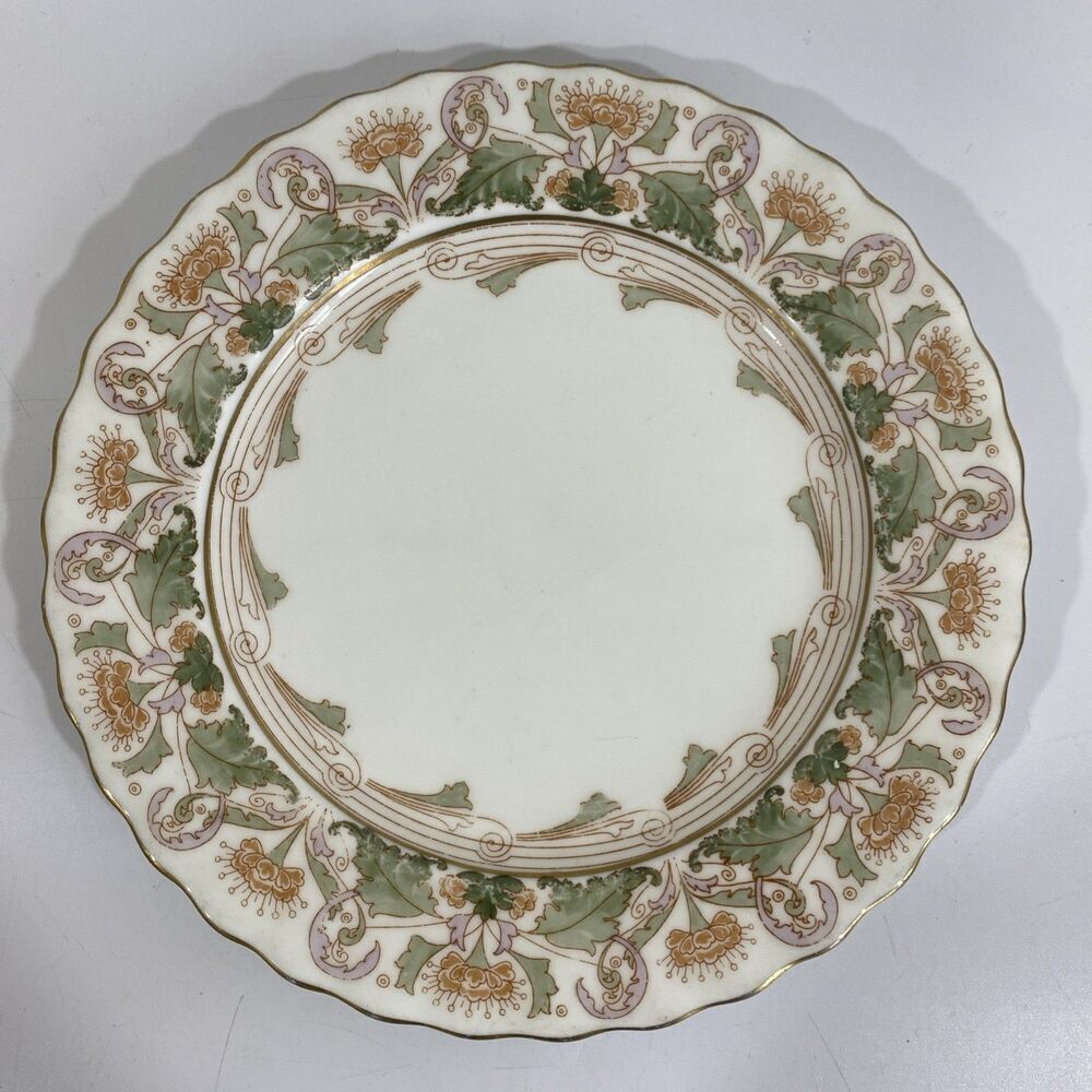 Antique Doulton Burselm England China Plate Art Nouveau 8.75” C8901Y